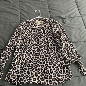 Michael Kors leopard top